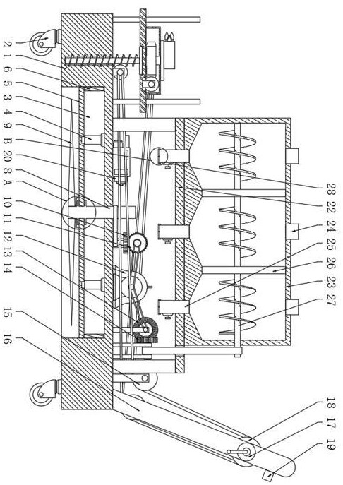 Multifunctional irrigation device based on assembly type water conservancy construction