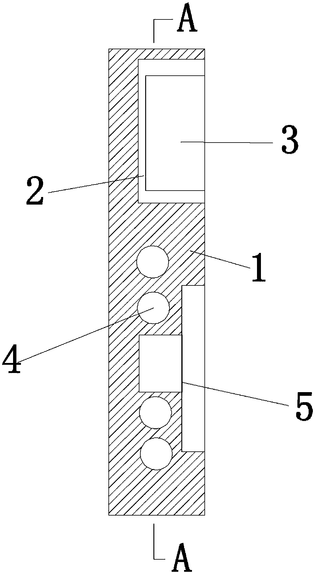 Natural horn-type mini speaker with reversal phase structure