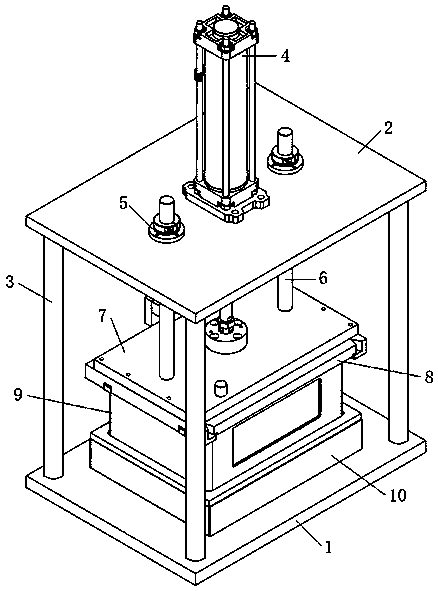 Micro-nano lubricating fast drying type hydraulic mold