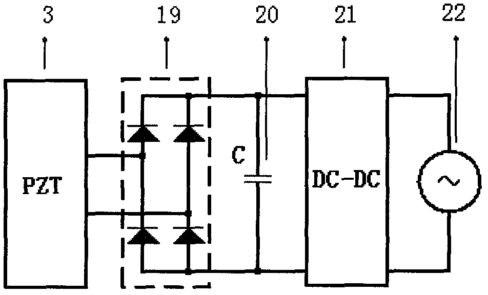 Magneto-rheological shock absorber without external power supply