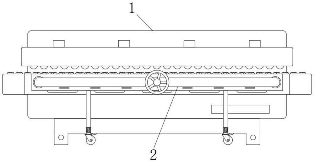 A seamless edge banding device for the production of wooden doors