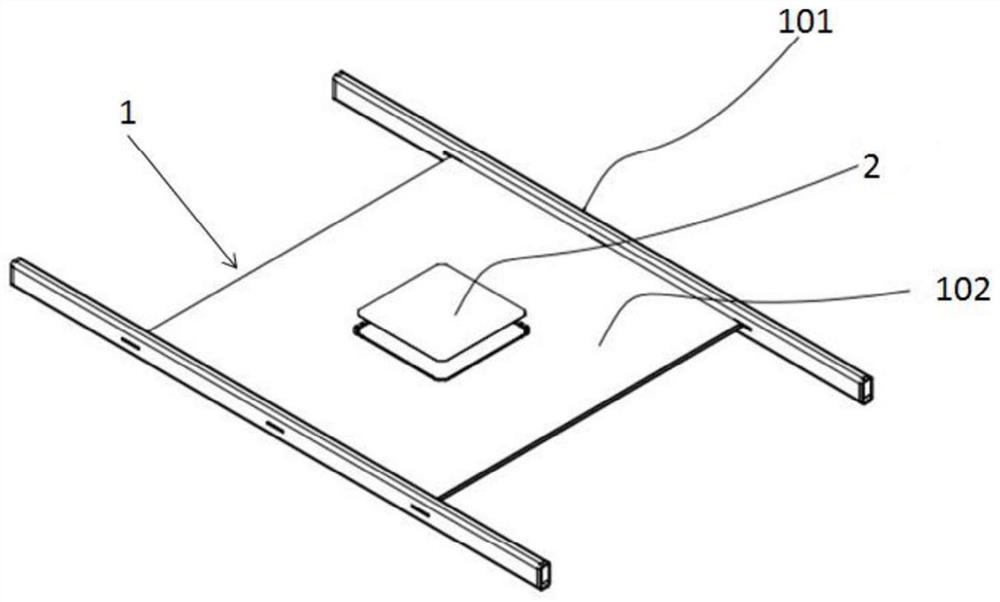 Cleaning method of support plate and application thereof