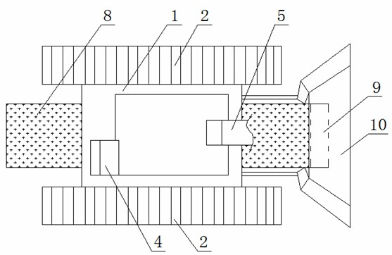 Tunnel mining machine