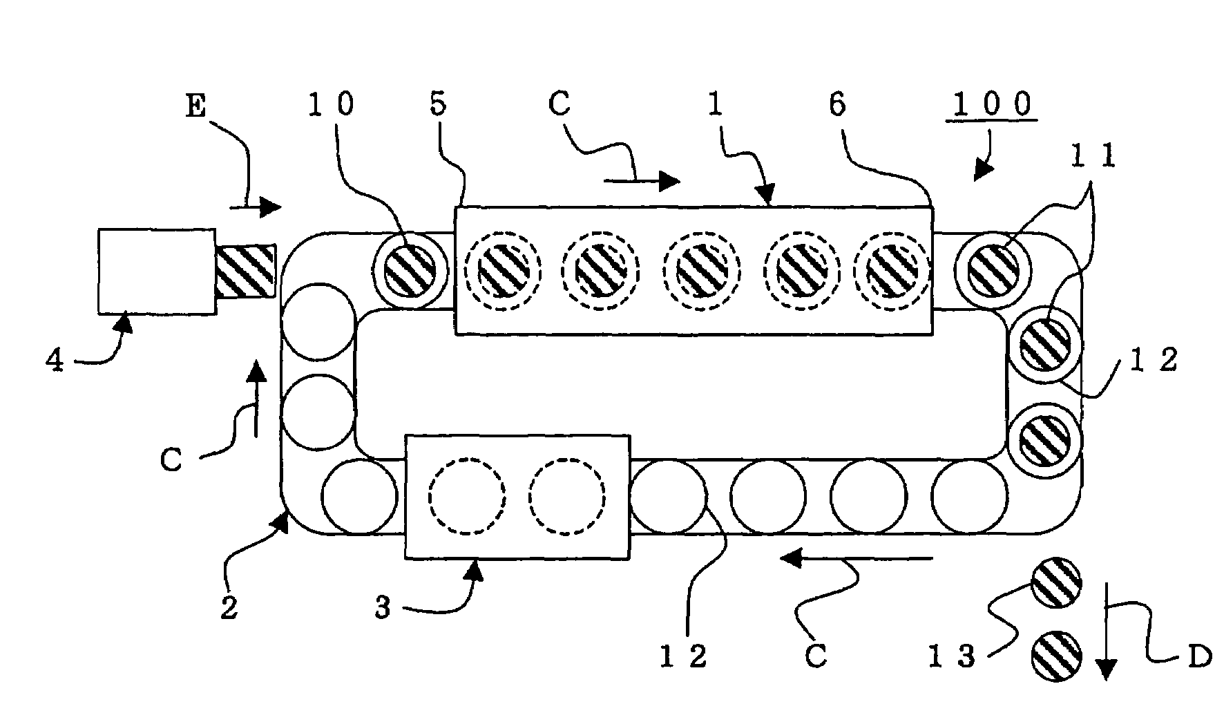 Method for drying honeycomb formed structure