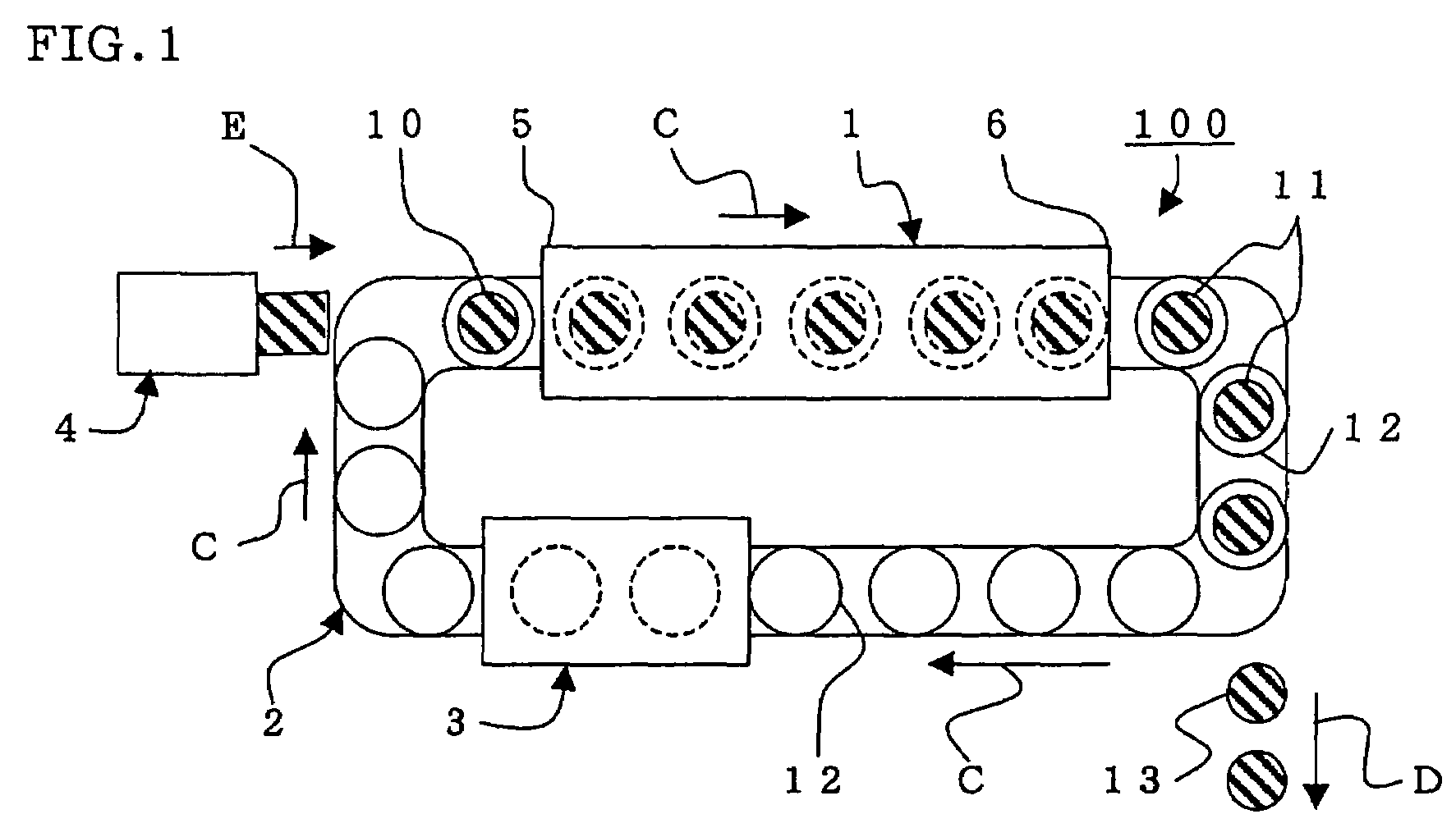 Method for drying honeycomb formed structure