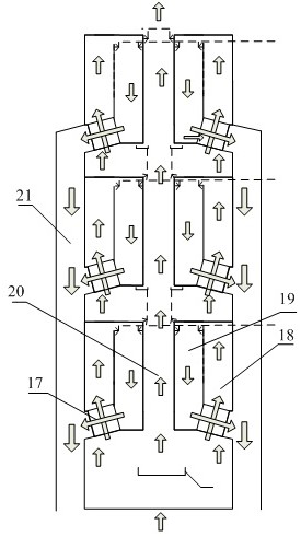 Multi-stage dew point evaporative cooling and dehumidification system based on vacuum membrane distillation regeneration