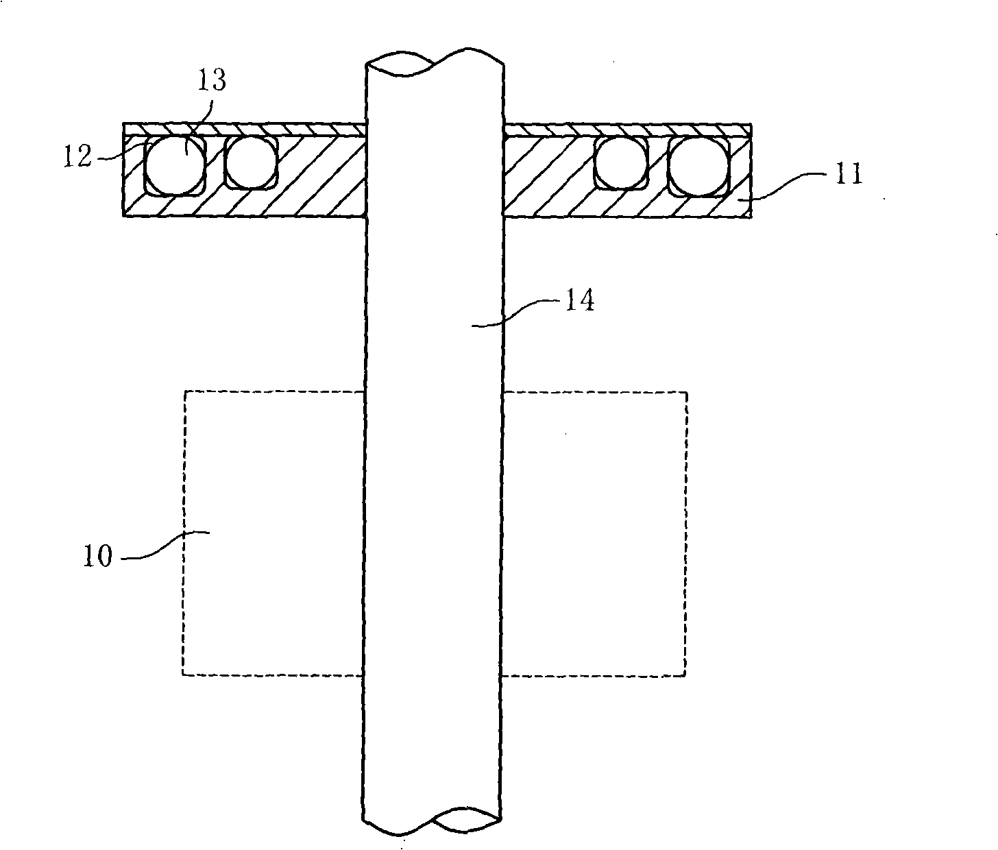 CD ROM ball automatic balance system control method