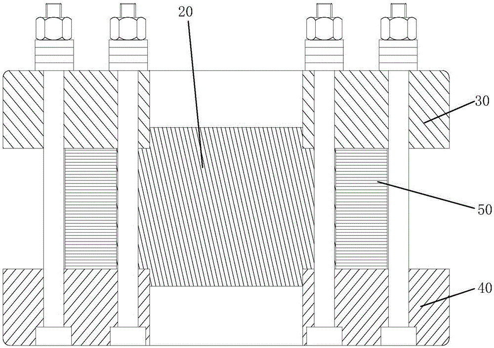 Processing method of heat treatment jig for thin ring piece and spring steel thin tooth piece