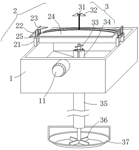 Anti-interruption feeding system for dry denitration conveying equipment