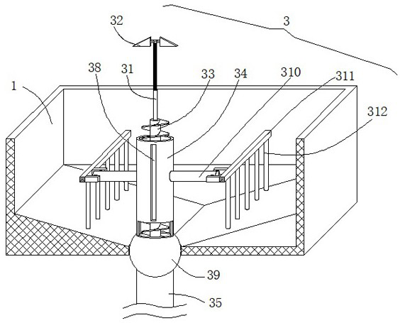 Anti-interruption feeding system for dry denitration conveying equipment