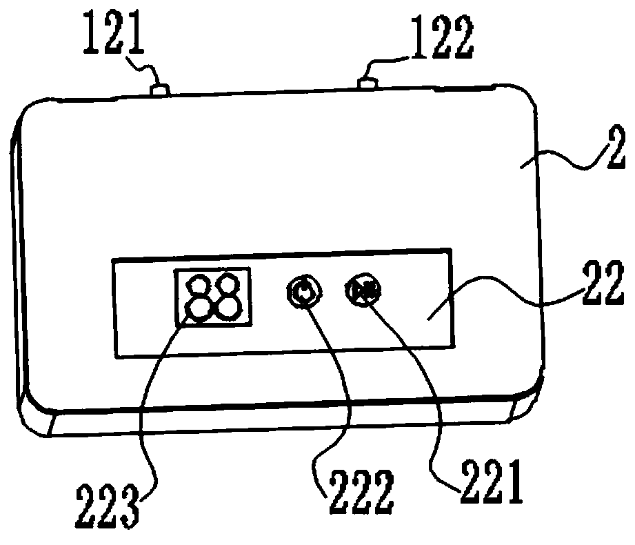 Top cover type cleaning device