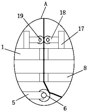 Wringing, drying and winding device for washed textile fabrics