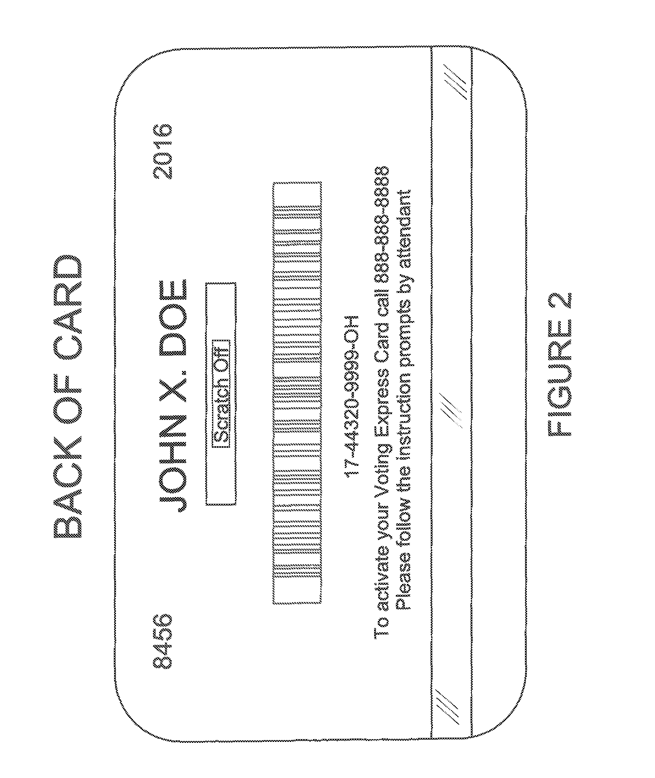 Electronic voter card and method for electronic voting