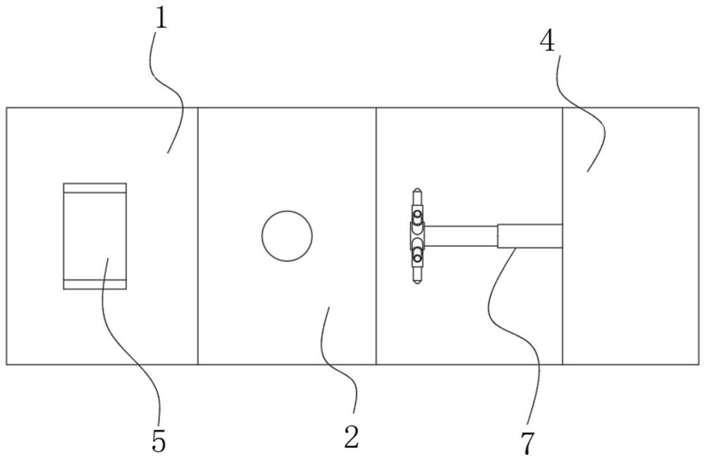 Petrochemical engineering mechanical pipeline strength detection device