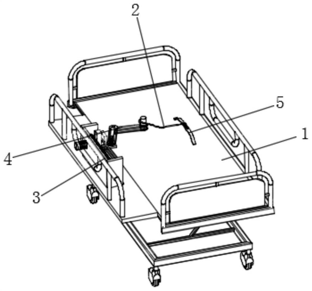 Thoracic duct fixing device