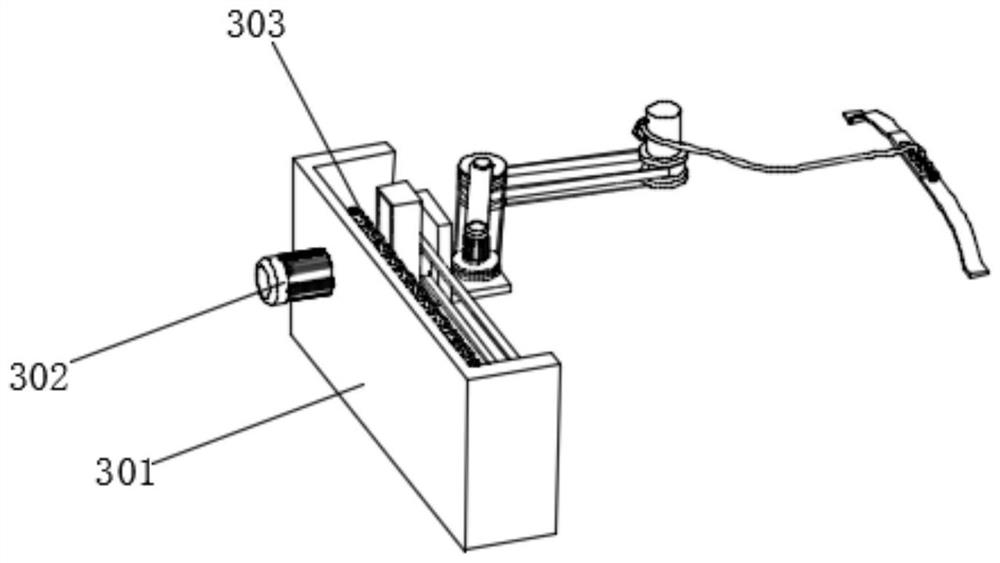 Thoracic duct fixing device