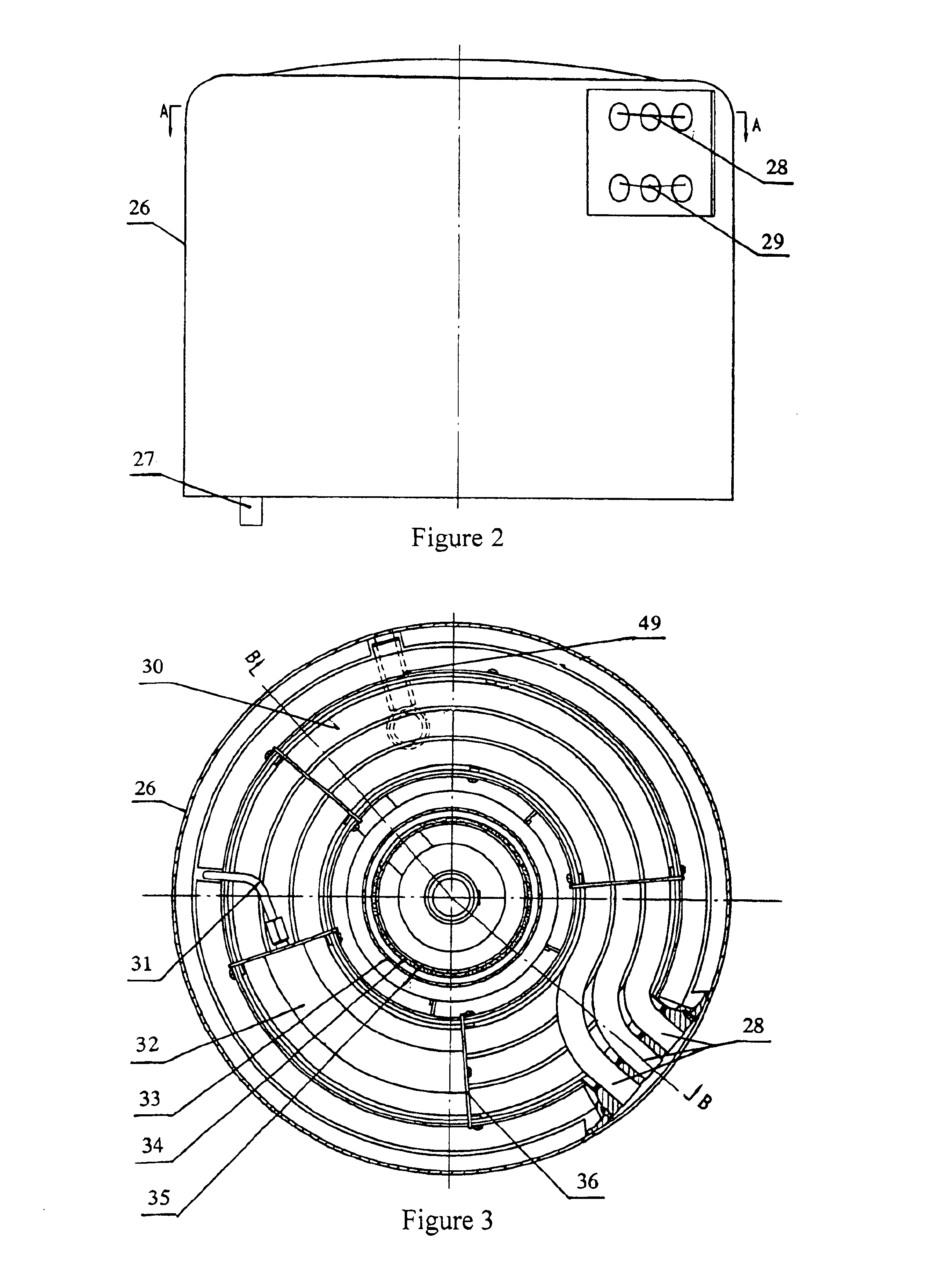 Absorption-type air conditioner core structure