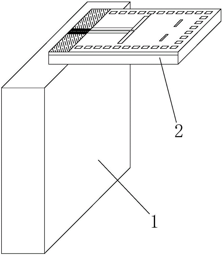 MMW SMMW silicon-based on-chip end-on-fire antenna