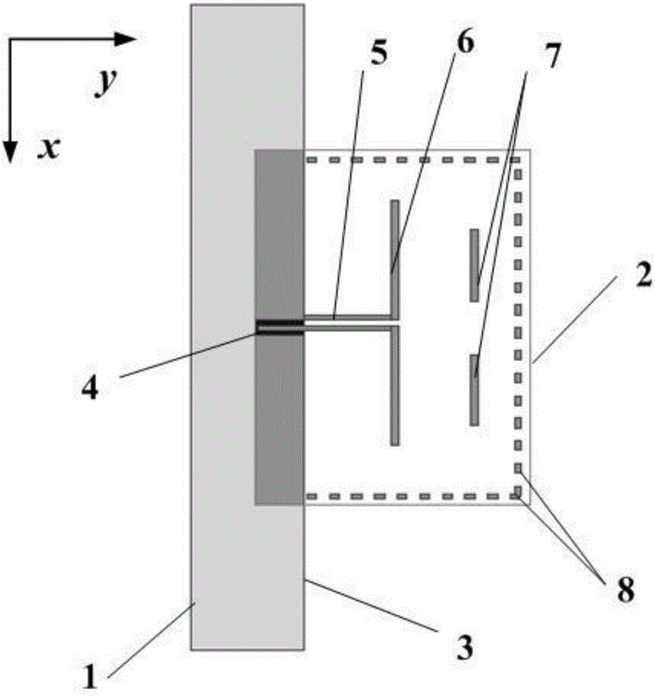 MMW SMMW silicon-based on-chip end-on-fire antenna