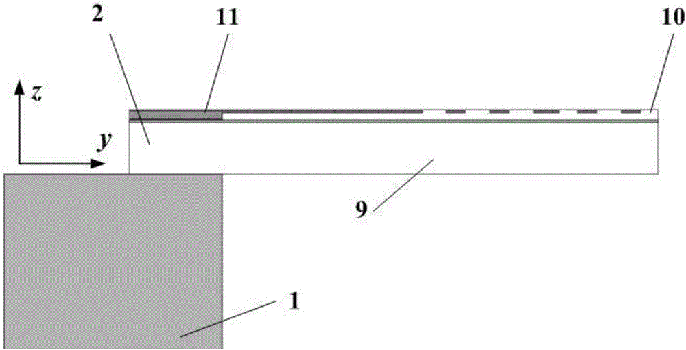 MMW SMMW silicon-based on-chip end-on-fire antenna