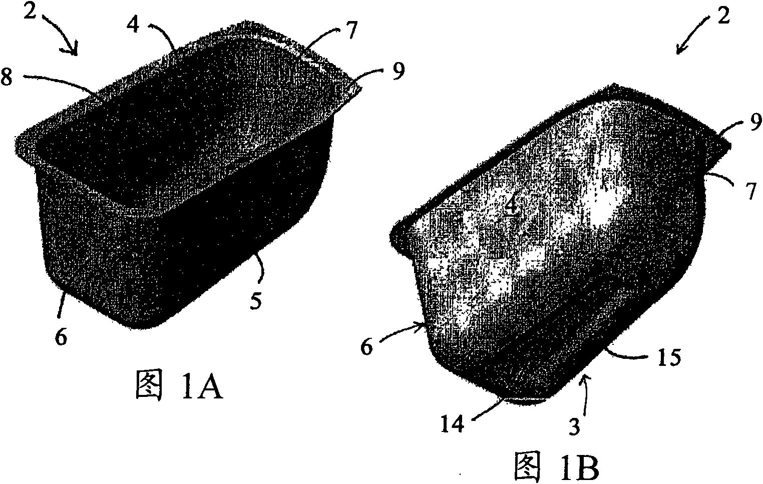 Package for flowable goods, in particular comestibles, and use of such package during transportation, presentation and consumption