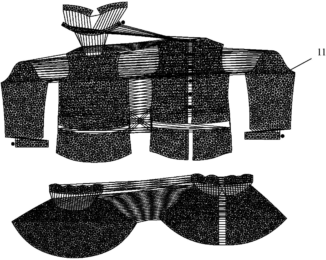 Garment layering method and system, layered garment simulation method and system