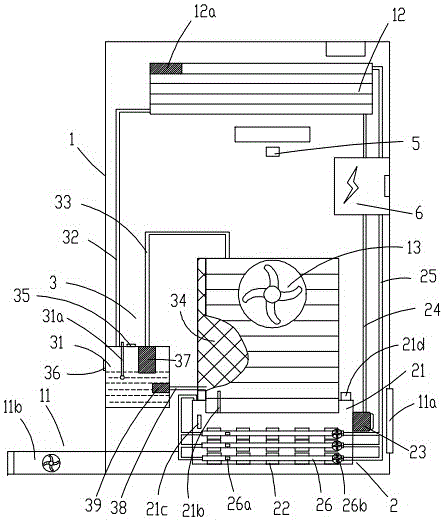 An air conditioning system with air purification function