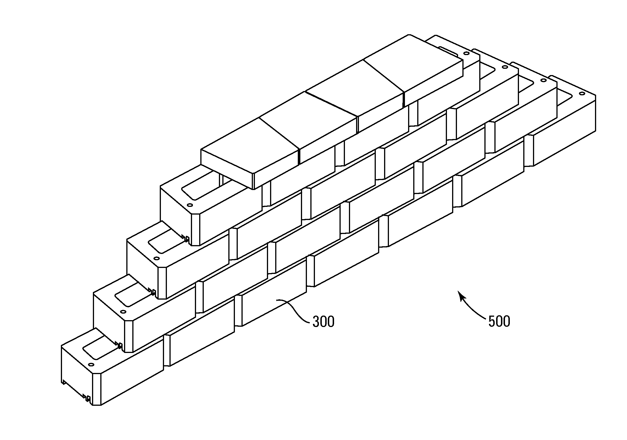 Retaining wall block system
