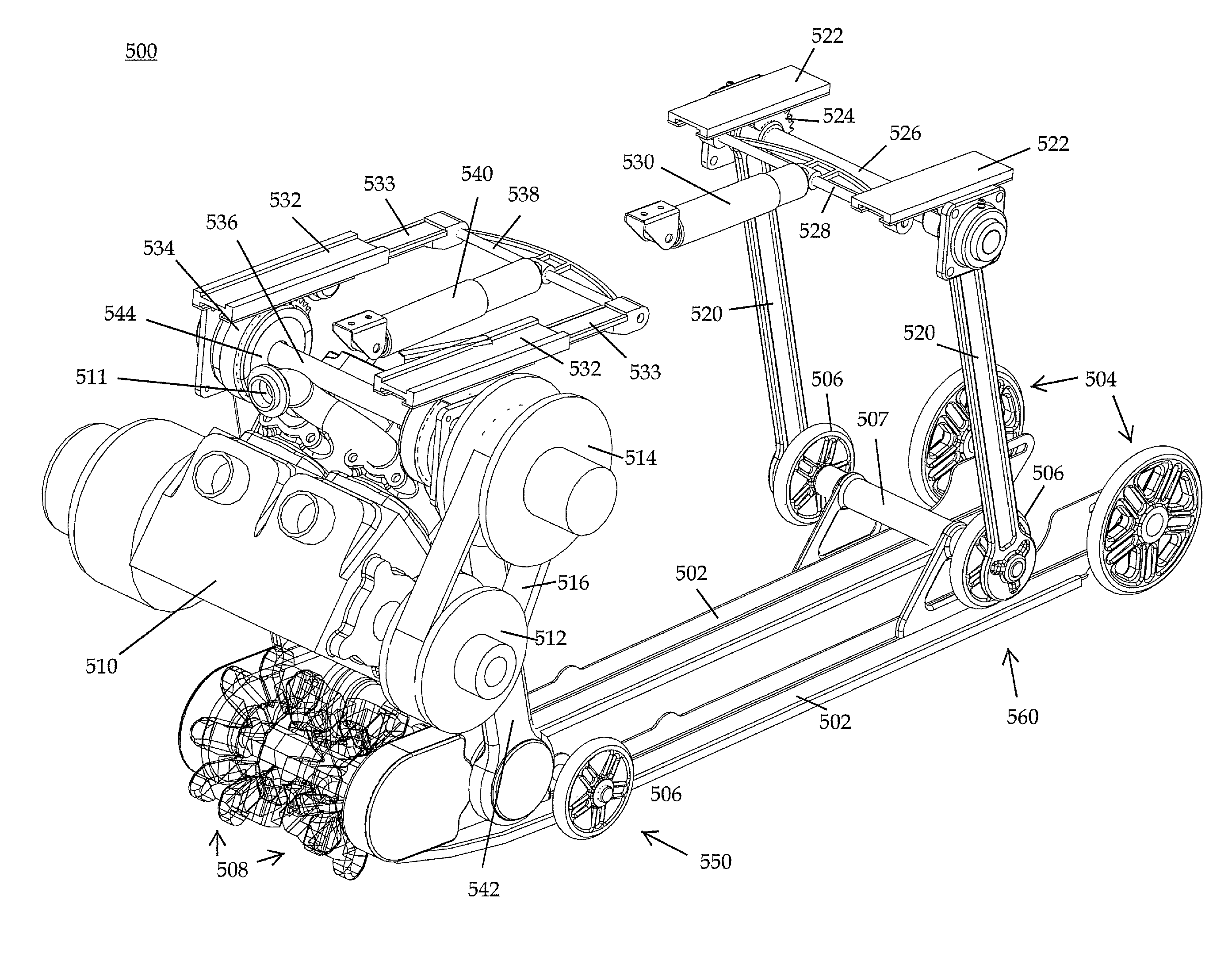 Snowmobile assembly