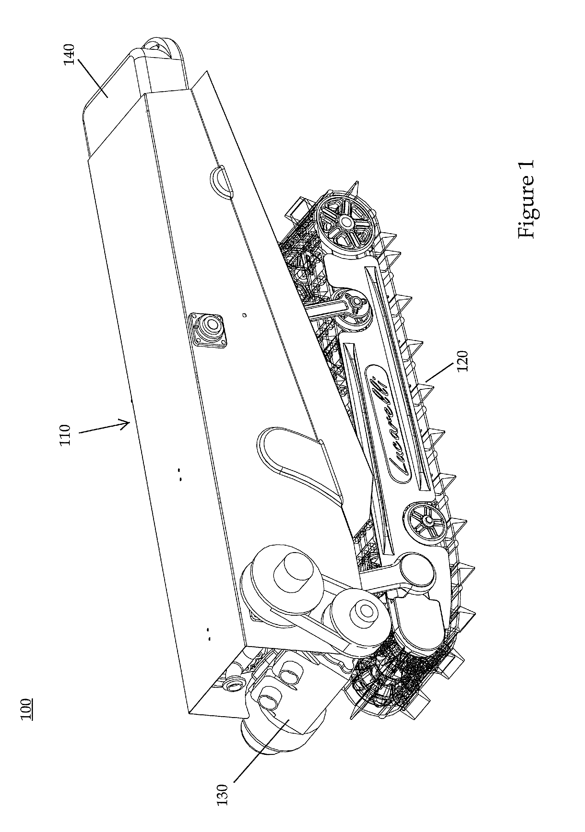 Snowmobile assembly