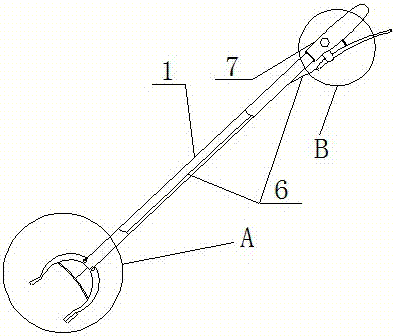 Garage pickup device for sanitation workers and using method thereof