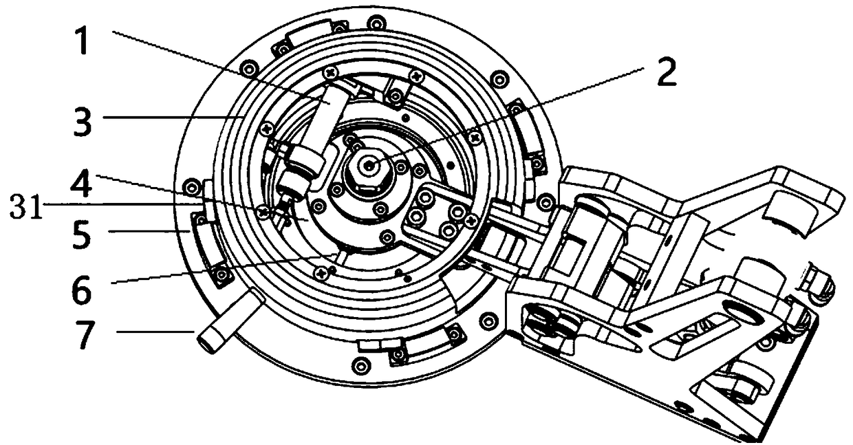 Double cover sealing structure