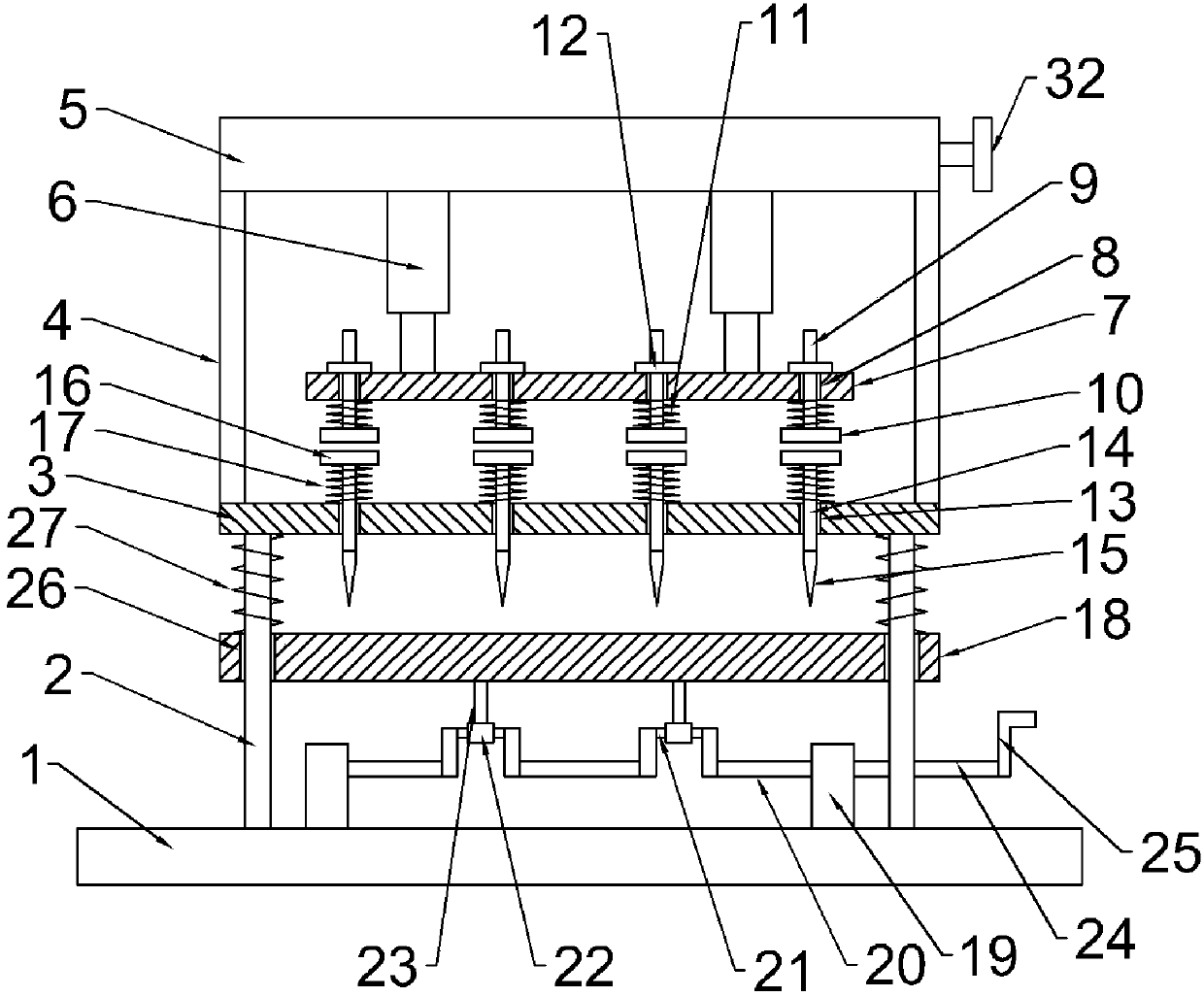 Slitting device for manual steamed bun making