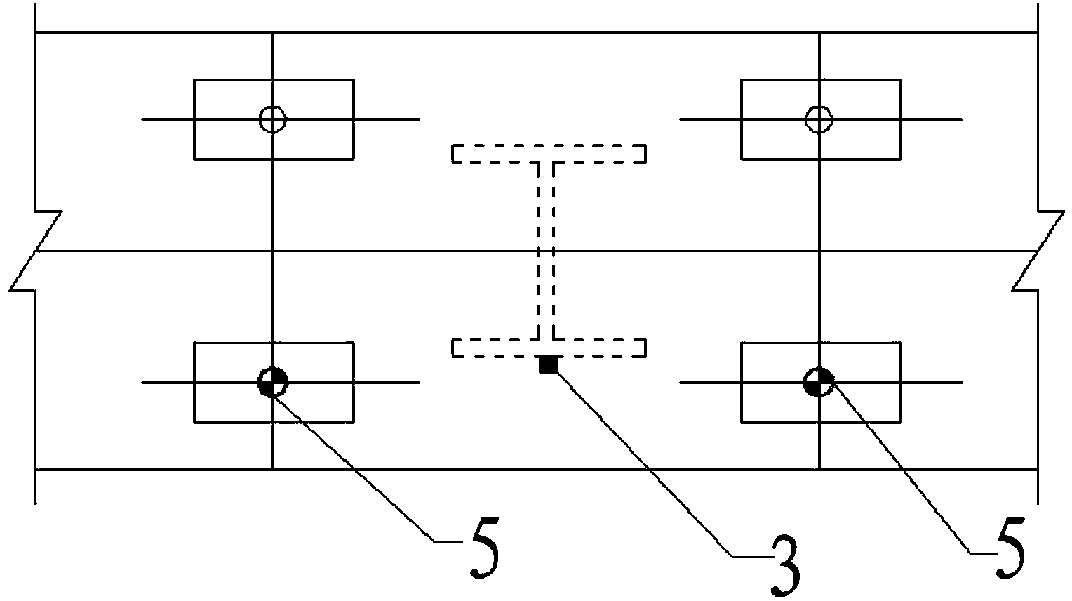 Method and system for testing mechanical property of existing road sound barrier