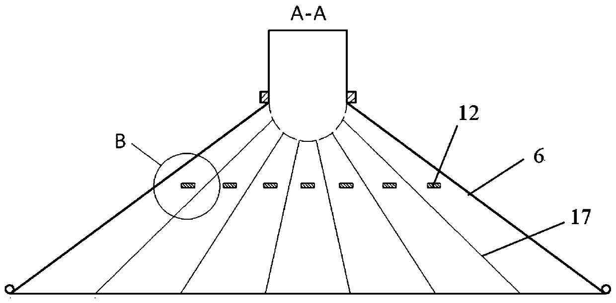 Surface dust removal device for corrugated paper on printer