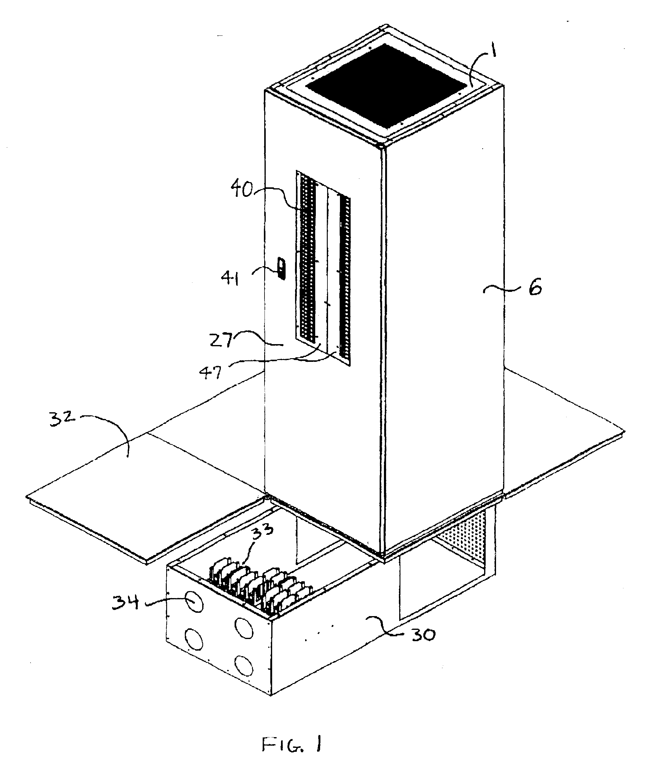 Remote distribution cabinet