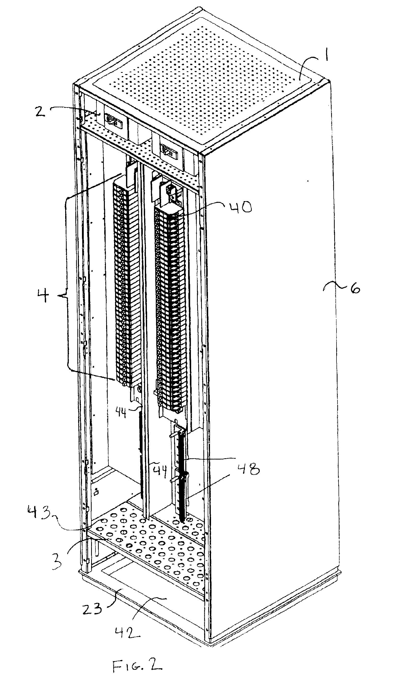 Remote distribution cabinet