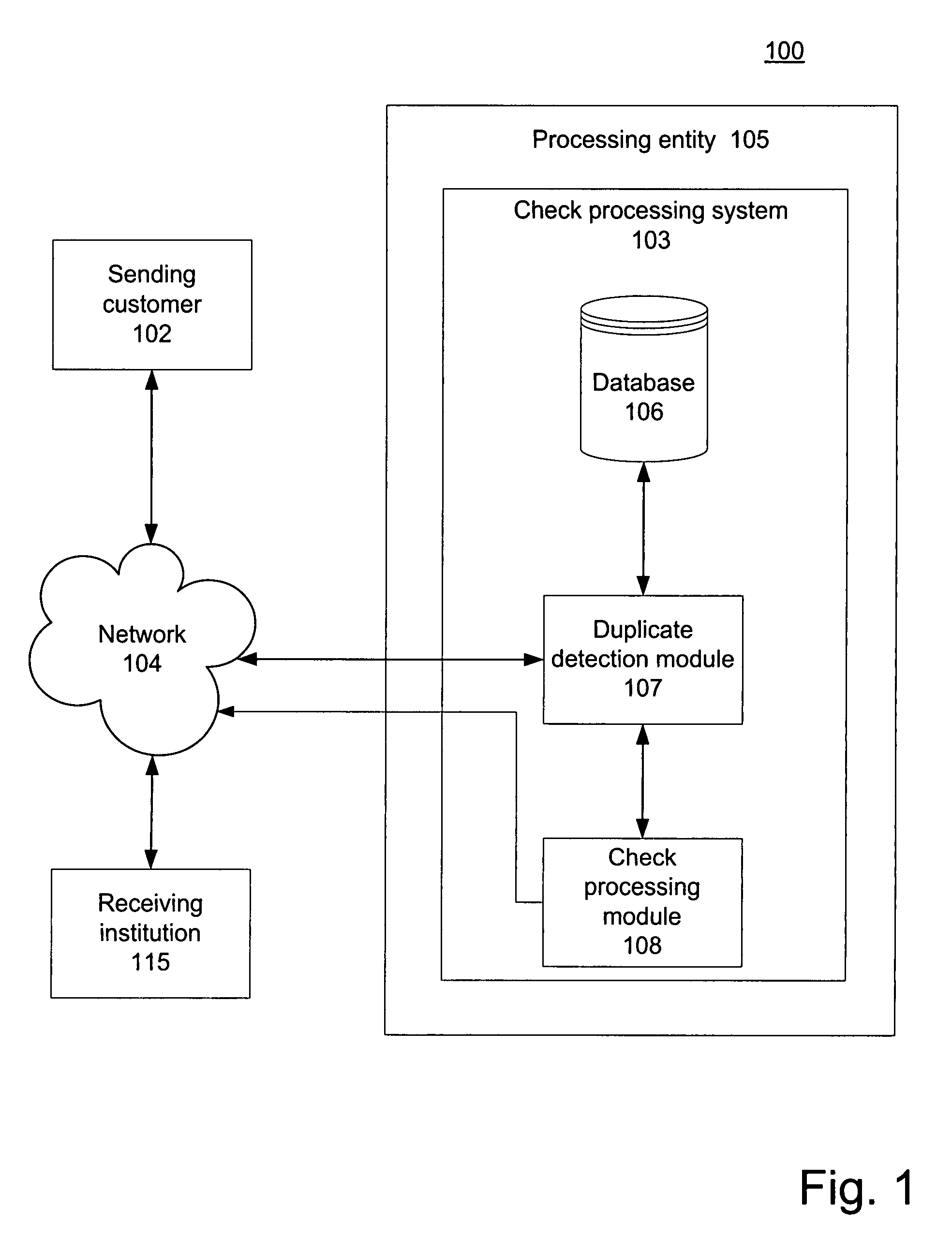 Systems and methods for preventing duplicative electronic check processing