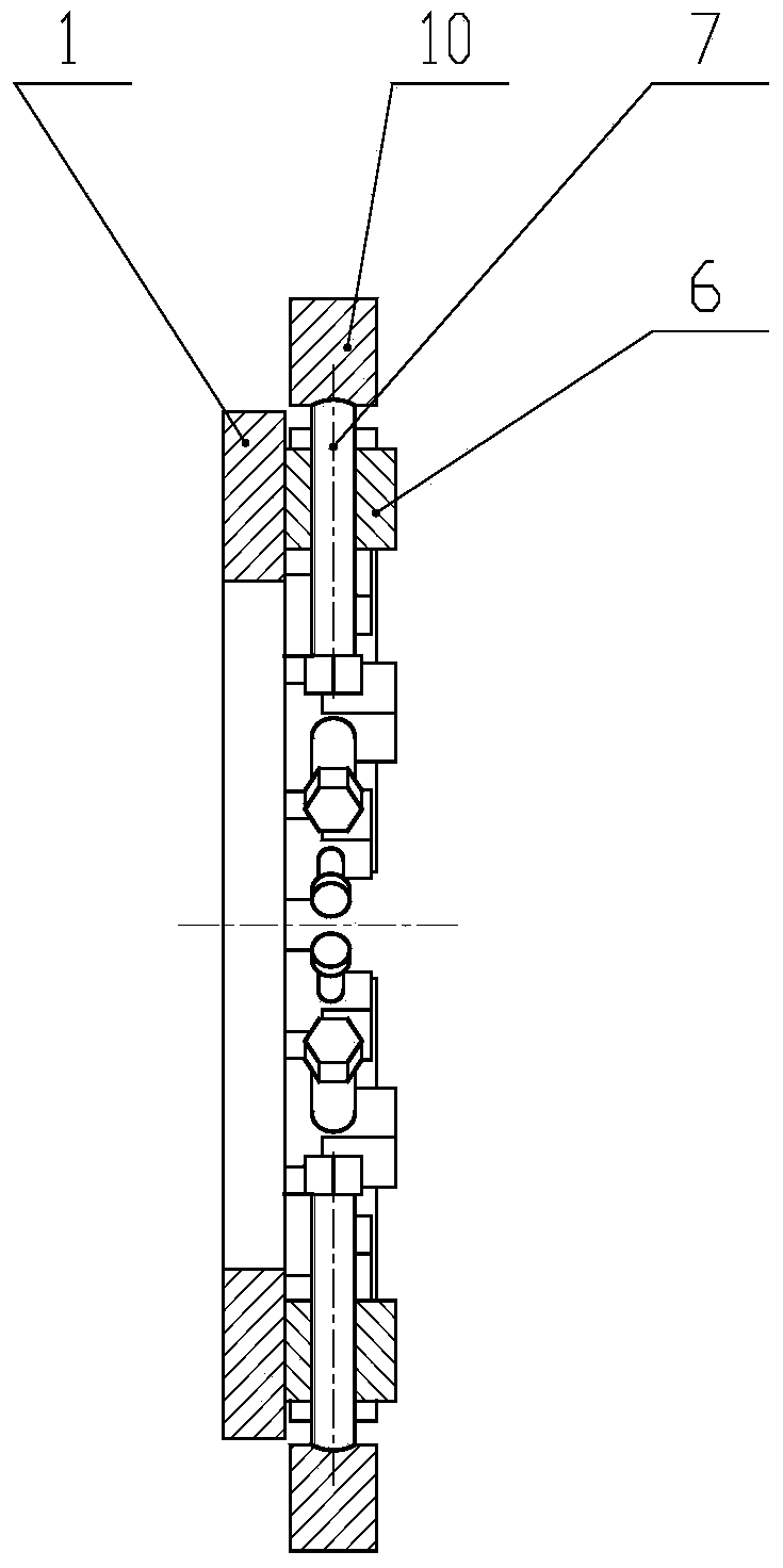 Thin-walled cylinder body welding and shaping clamp