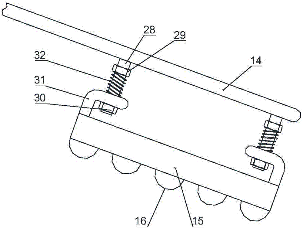 Vomit collection device with function of adjusting clapping intensity for medical care