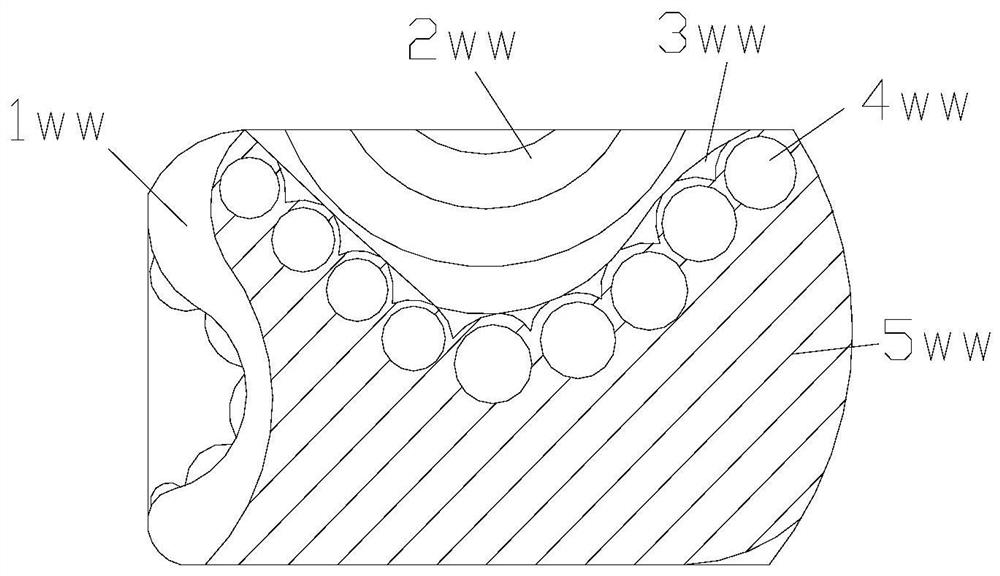 A charging pile for conveniently dismantling an anti-external corrosion shelling insulator