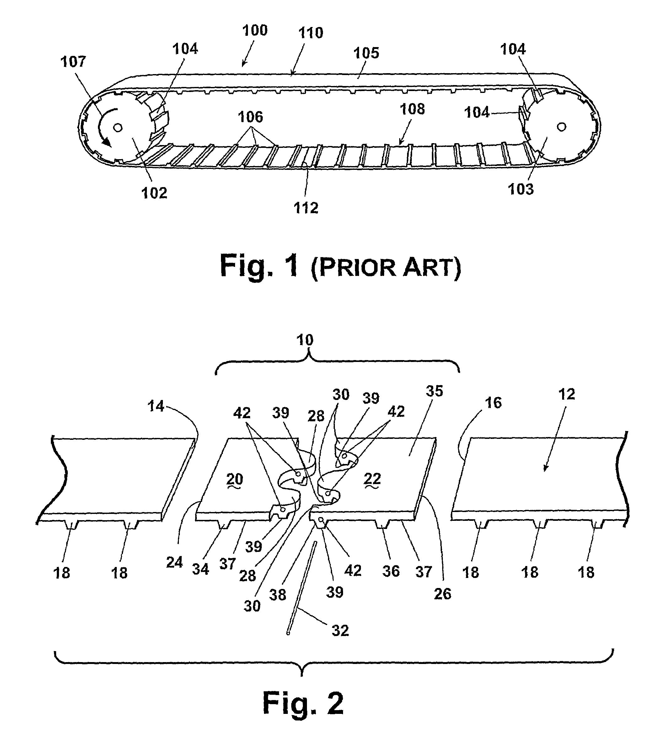 Thermoplastic belt connector