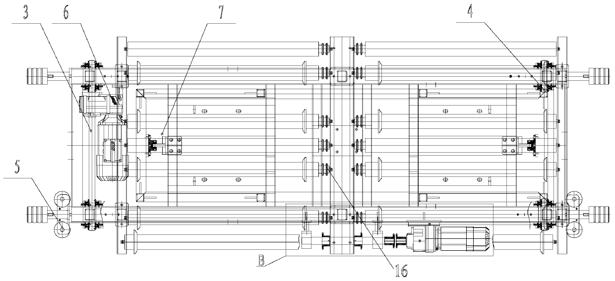 Loading shuttle car for docking with automatic guiding transport vehicle