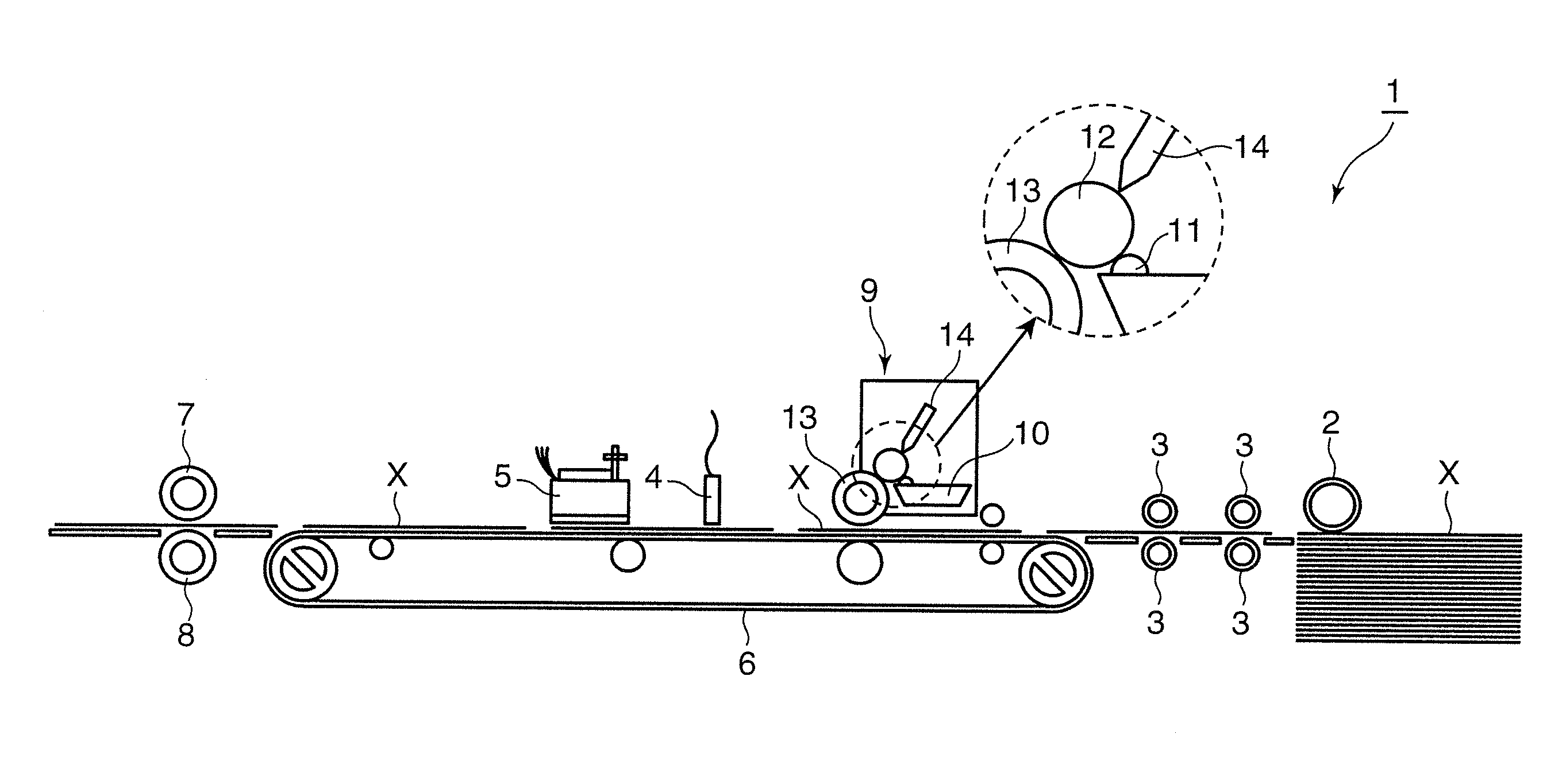 Inkjet recording processing liquid and inkjet recording method using such processing liquid