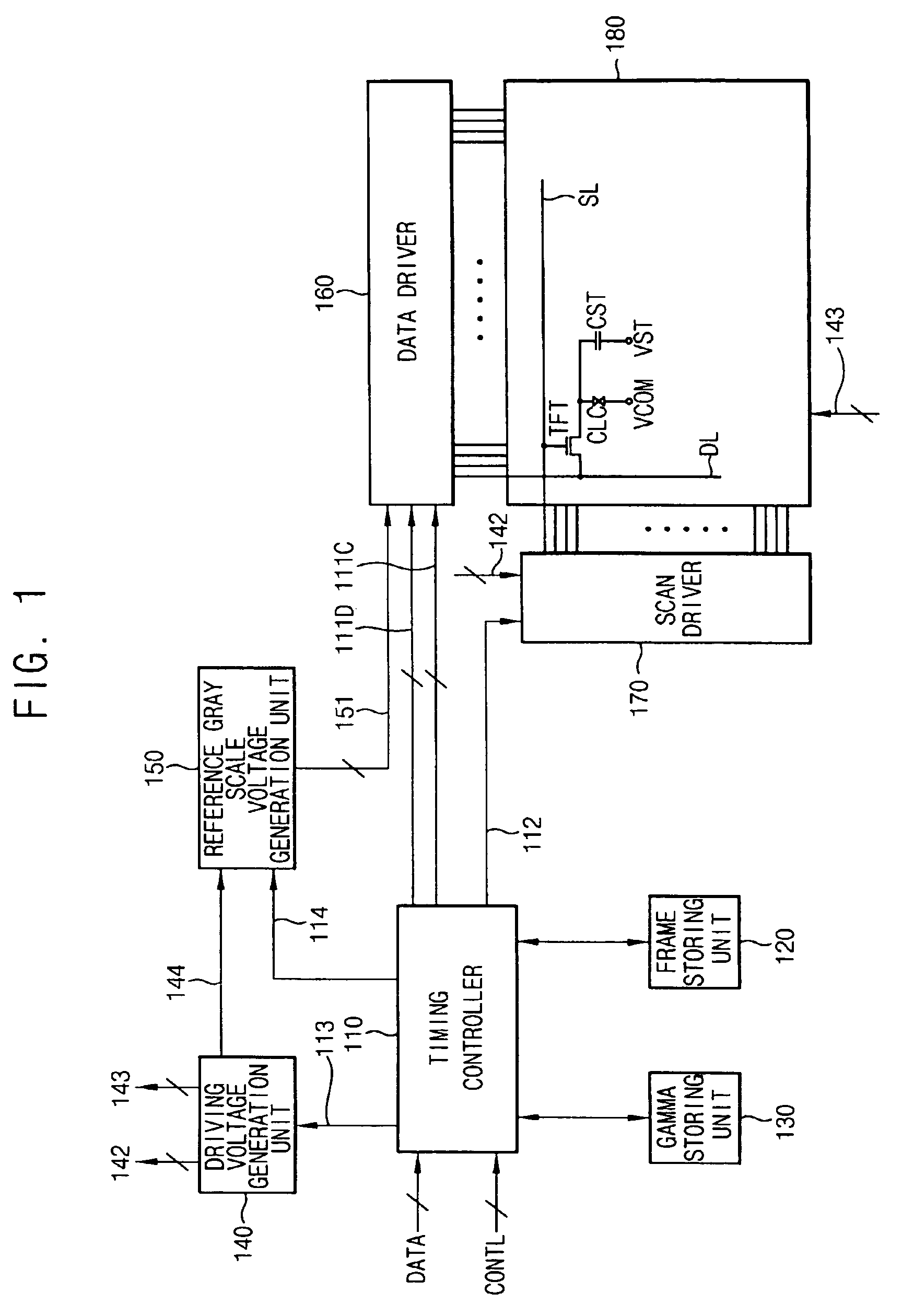 Display device, apparatus for driving the same and method of driving the same