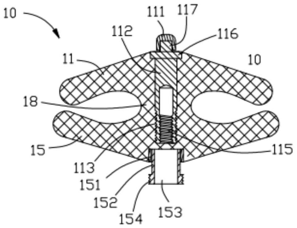 Occluder, occluder locking system and occluder locking method