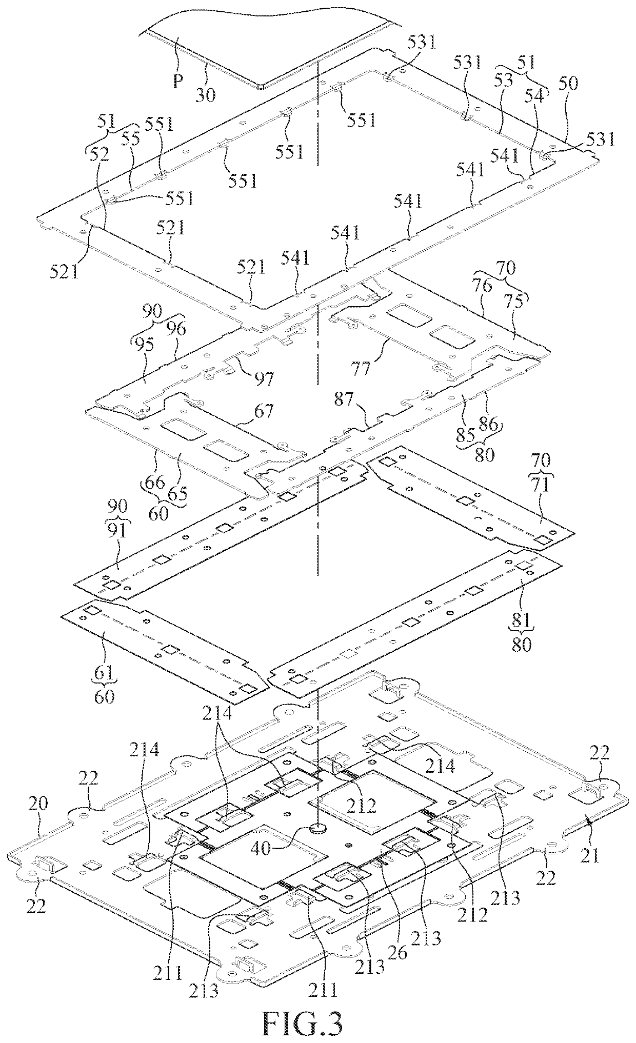 Touchpad device