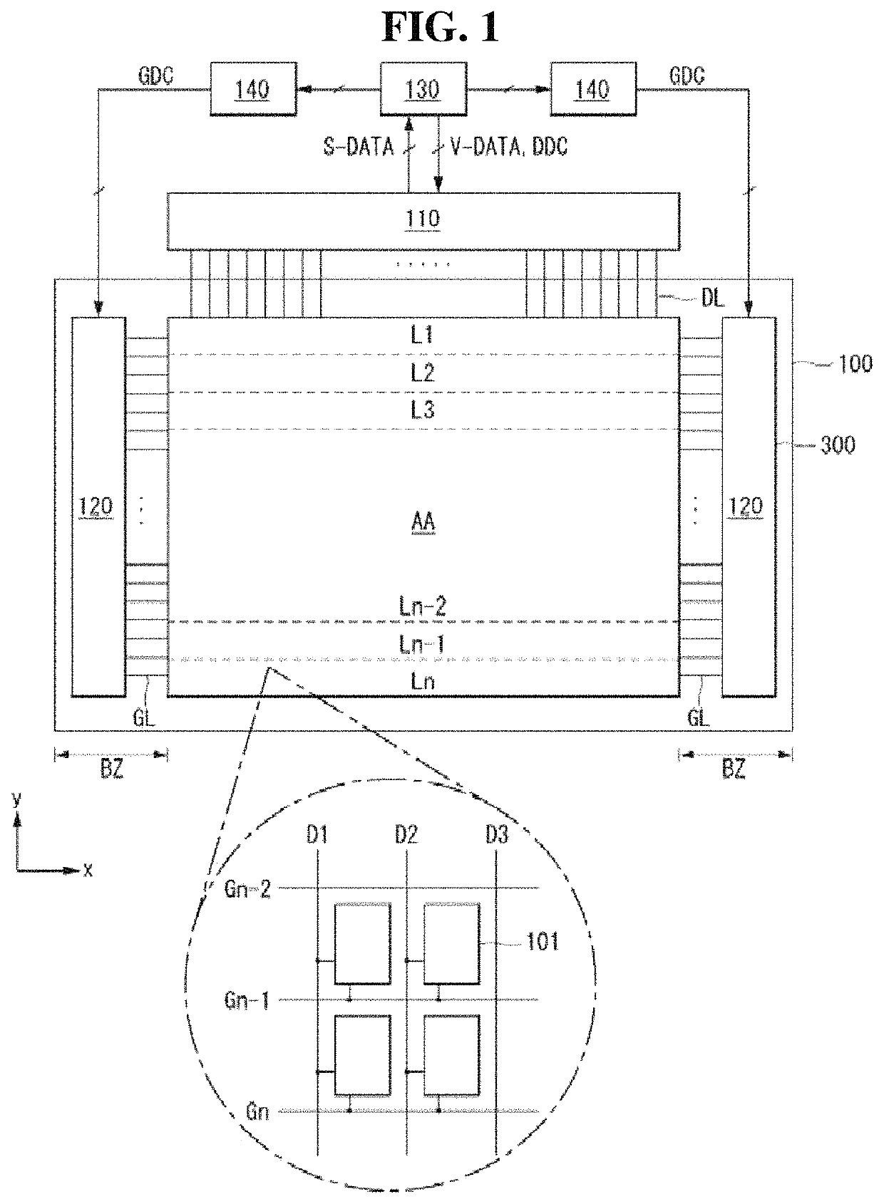 Display device and method for controlling luminance thereof