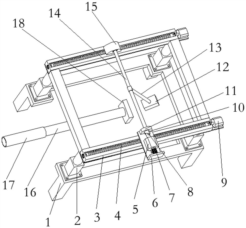 Automatic dredging device for chlorine spray gun of molten salt chlorination furnace