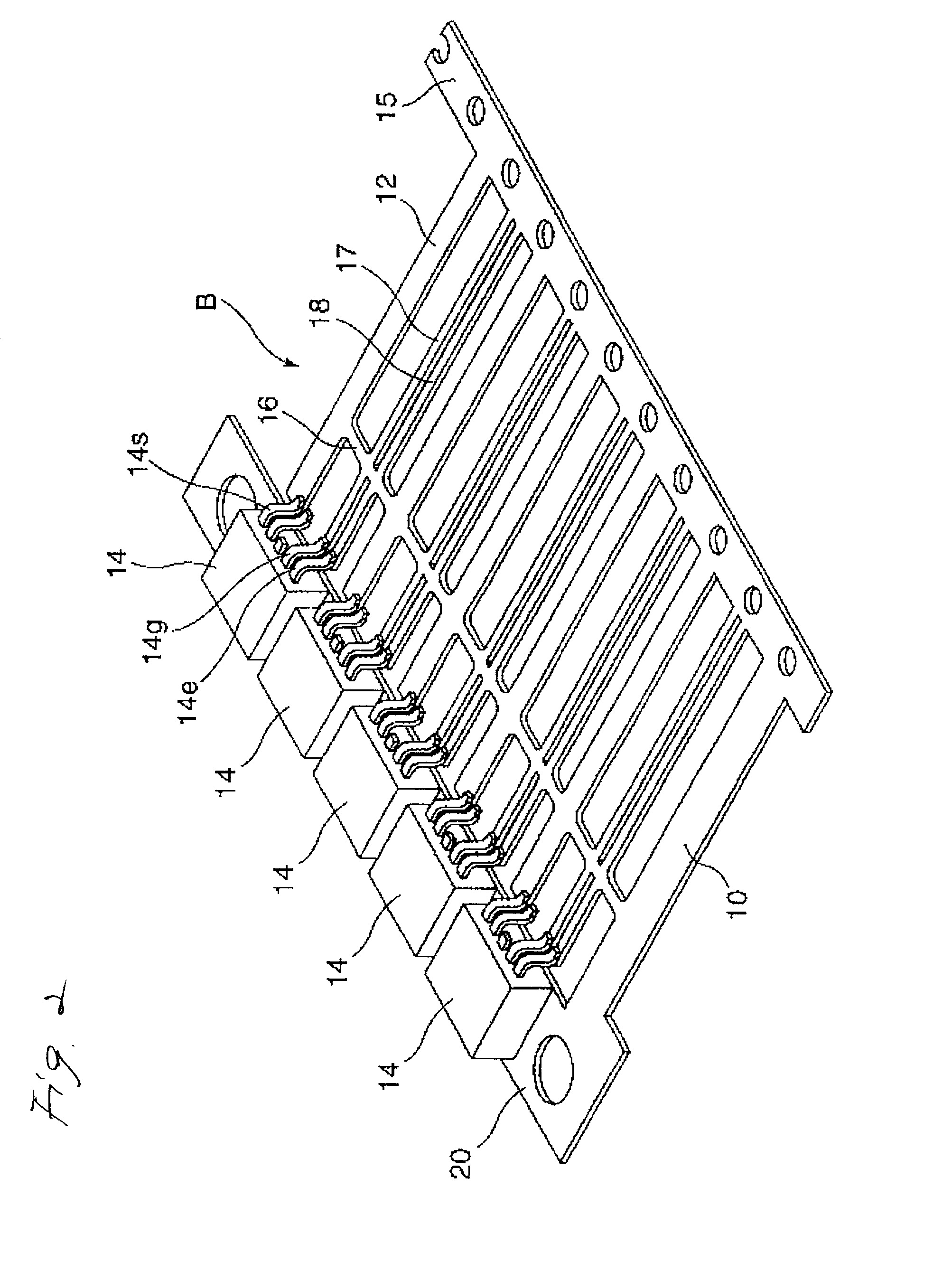 Vehicle power distributor and method of producing the same